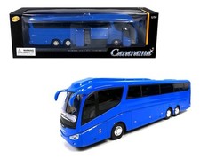 Brinquedo ônibus mexicano azul Irizar Super Coach fundido México 1:50 raro novo comprar usado  Enviando para Brazil