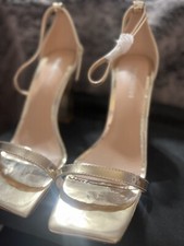Glamorous gold strappy for sale  Fort Valley
