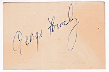 George formby autograph for sale  LEICESTER