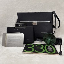 Câmera Polaroid antiga 330 automática câmera terrestre filme instantâneo (1969–1971) comprar usado  Enviando para Brazil