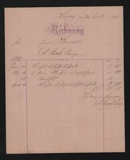 Leipzig rechnung 1877 gebraucht kaufen  Leipzig