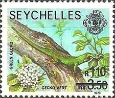 Timbre reptiles gecko d'occasion  Saint-Germain-lès-Arpajon