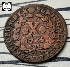 Portugal réis 1765 d'occasion  Bois-Guillaume