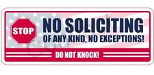 Soliciting sign vinyl for sale  Wylie