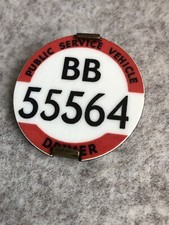 Psv drivers badge for sale  BRECON