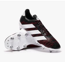 Usado, Botas de Rugby Adidas Kakari SG Solo Macio Vermelho Preto Unissex Tamanho Reino Unido 6  comprar usado  Enviando para Brazil