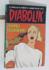 40855 diabolik xxvii usato  Palermo