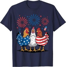 Funny patriotic chickens for sale  Huntington Beach
