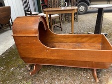 Victorian wooden crib for sale  DERBY