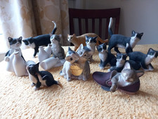 Assortment ornamental cats for sale  SWADLINCOTE