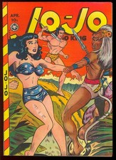 Jo-Jo Congo King #26 High Grade Era de Ouro Good Girl Cover Fox Comic 1949 Muito Bom+ comprar usado  Enviando para Brazil