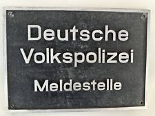Deutsche volkspolizei meldeste gebraucht kaufen  Beeskow