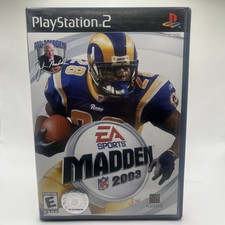 Madden NFL 2003 PS2 PlayStation 2 MD Completo CIB EA SPORTS - Autêntico comprar usado  Enviando para Brazil