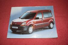 Usado, Betriebsanleitung Bedienungsanleitung Renault Kangoo Typ KC 02/1998 comprar usado  Enviando para Brazil