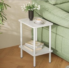 White side table for sale  MANCHESTER