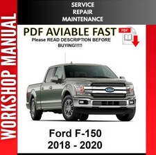 Usado, MANUAL DE OFICINA DE REPARO DE SERVIÇO FORD F-150 F150 2018 2019 2020 comprar usado  Enviando para Brazil