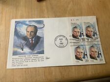 1992 #2699 29c Theodore Van Karman bloco de placas - GillCraft FDC comprar usado  Enviando para Brazil