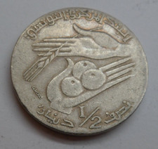Tunesien dinar 1418 gebraucht kaufen  Biberach