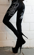 Black leggings skinny usato  Camerano