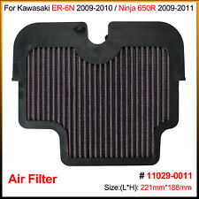 1 peça de filtro de ar durável, para Kawasaki ER-6N 2009-2010 / Ninja 650R 2009-2011 comprar usado  Enviando para Brazil