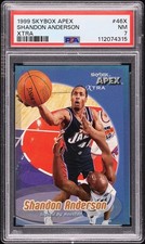 Usado, 1999 Skybox Apex #46X Xtra /50 Shandon Anderson SP PSA 7 (sn: 27/50) comprar usado  Enviando para Brazil