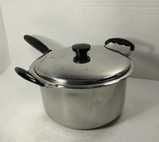 Panela de molho vintage NESCO aço inoxidável caldeira dupla 4 qt comprar usado Panela de molho vintage NESCO aço inoxidável caldeira dupla 4 qt comprar usado  Enviando para Brazil