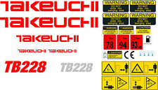 Takeuchi tb228 mini for sale  ROSS-ON-WYE