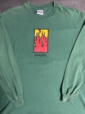 Camisa de skate vintage anos 90 bordo tamanho XL verde L/S rara comprar usado  Enviando para Brazil
