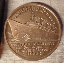 medaille paquebot normandie d'occasion medaille paquebot normandie d'occasion Duclair