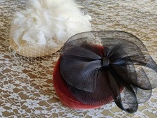 Pillbox hats wedding for sale  HIGH WYCOMBE
