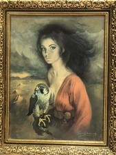 Huntress falconer vintage for sale  GRAVESEND