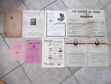 Lot anciens documents d'occasion  Pontigny