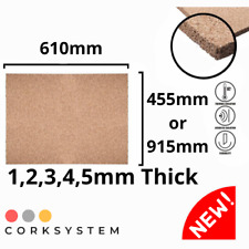 Cork sheets pack for sale  BOURNEMOUTH