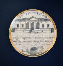 Piatto fornasetti ville usato  Villanova di Camposampiero