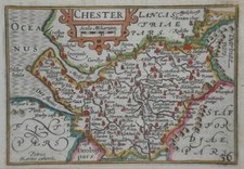 Cheshire original map for sale  BUNTINGFORD