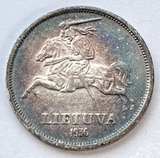 Litauen litai 1936 gebraucht kaufen  Mehring