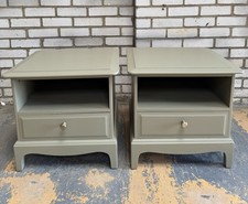 Pair stag bedside for sale  NEW MILTON