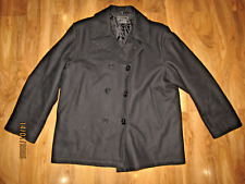 Navy pea coat for sale  PETERHEAD