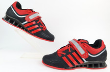 Tênis de halterofilismo Adidas Adipower / preto-escarlate / masculino tamanho 9.5 comprar usado  Enviando para Brazil