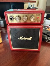 Micro amplificador Marshall MS-2R-vermelho usado , usado comprar usado  Enviando para Brazil
