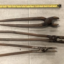 Blacksmiths tongs flat for sale Blacksmiths tongs flat for sale  STOKE-ON-TRENT