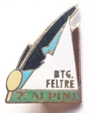Distintivo alpini battaglione usato  Italia