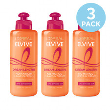 Creme Leave-In L'Oréal Elvive Dream Lengths 6,8 oz - Pacote com 3 - Novo comprar usado  Enviando para Brazil