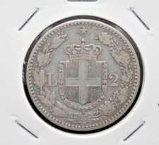 Moneta 1881 italia usato  Vicenza