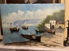Quadro dipinto olio usato  Saviore dell'Adamello