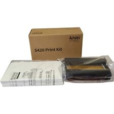 Pacote de impressão de papel e fita Hiti S420, 100 folhas impressões 4 x 6"  comprar usado  Enviando para Brazil