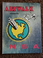 AIRWALK PRESENTS NSA 1988 National Amateur Skateboard Series  Magazine Tony Hawk comprar usado  Enviando para Brazil