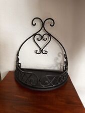 Beautiful black wrought for sale  Shipping to Ireland