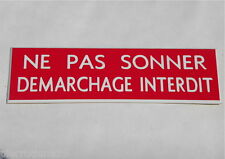 Plaque gravée sonner d'occasion  Rougemont