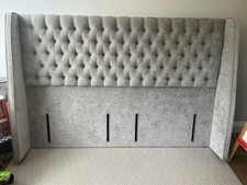 Hypnos grey superking for sale  LONDON